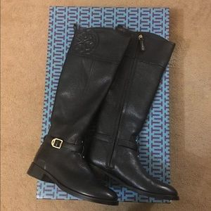 Tory Burch Marlene Riding Boot - Tumbled Leather